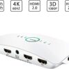 Amazon.co.jp: HDMI 切替器 Sky Castle HDMI 分配器 5入力/1出力 4K + 3D 高速 HDMI 
